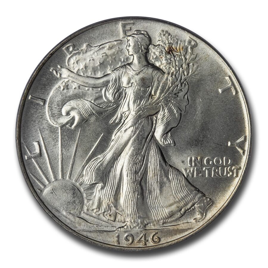 1946 Walking Liberty Half Dollar MS-63 PCGS