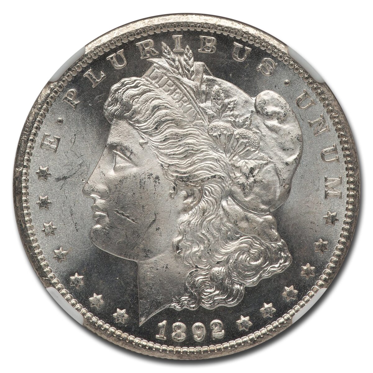 1892-CC Morgan Dollar MS-64 NGC