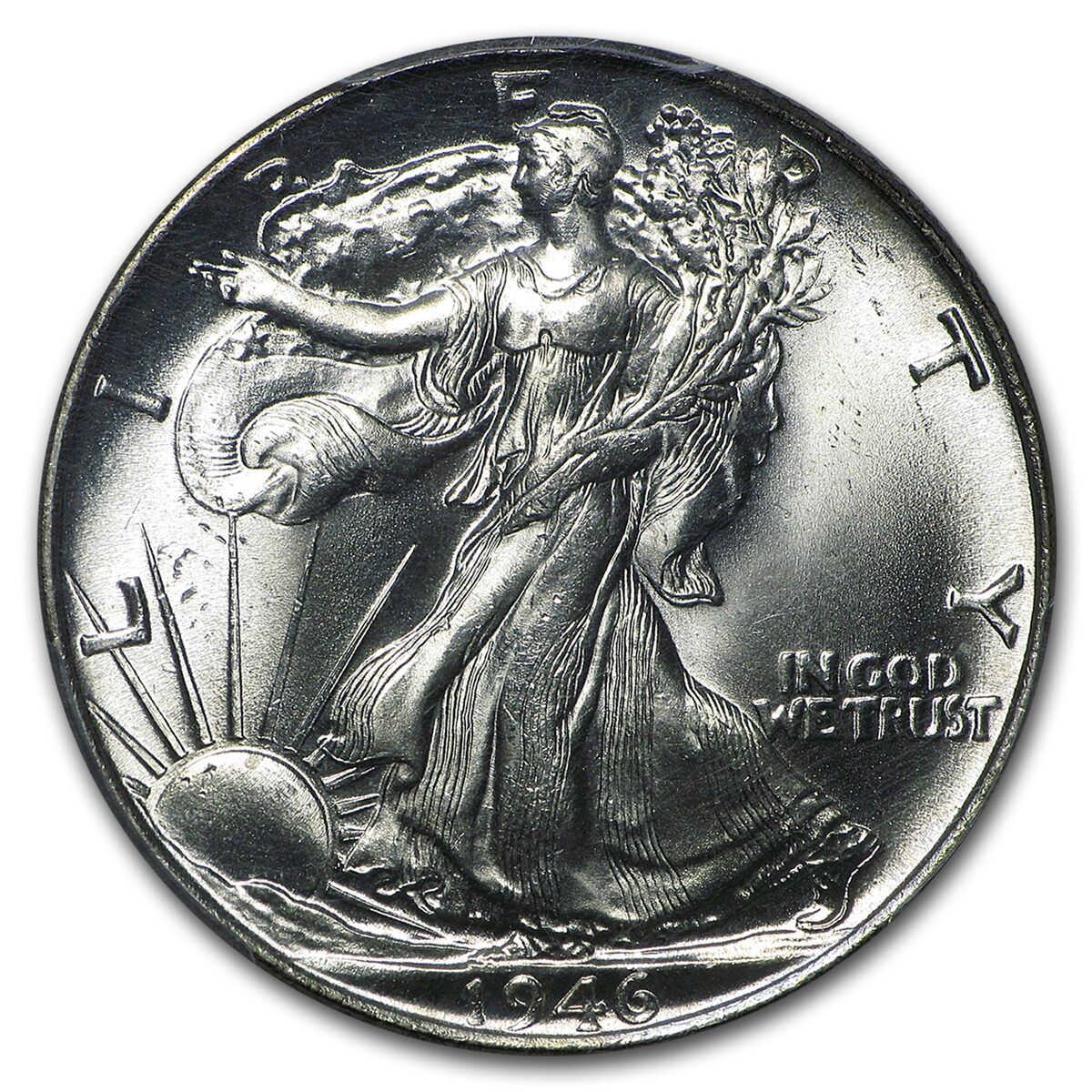 1946 Walking Liberty Half Dollar MS-65 PCGS