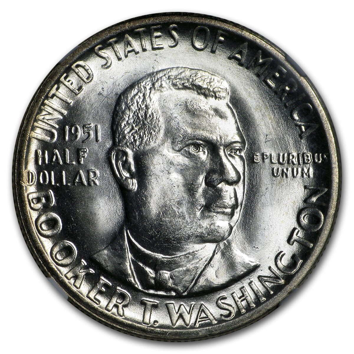 1951 Booker T. Washington Half Dollar MS-65 NGC