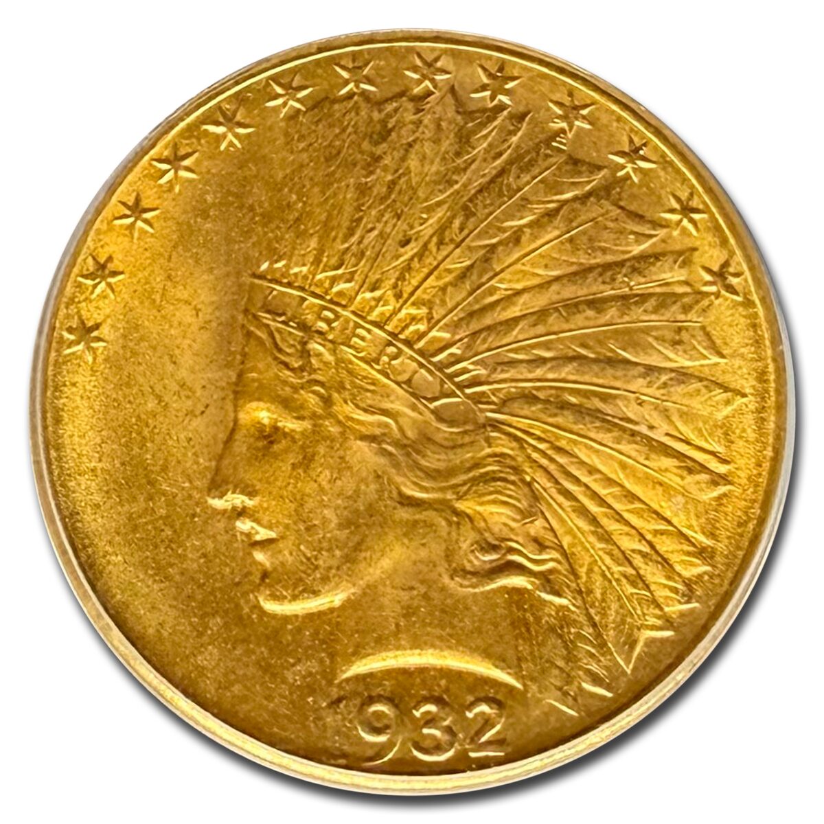 1932 $10 Indian Gold Eagle MS-65 PCGS CAC