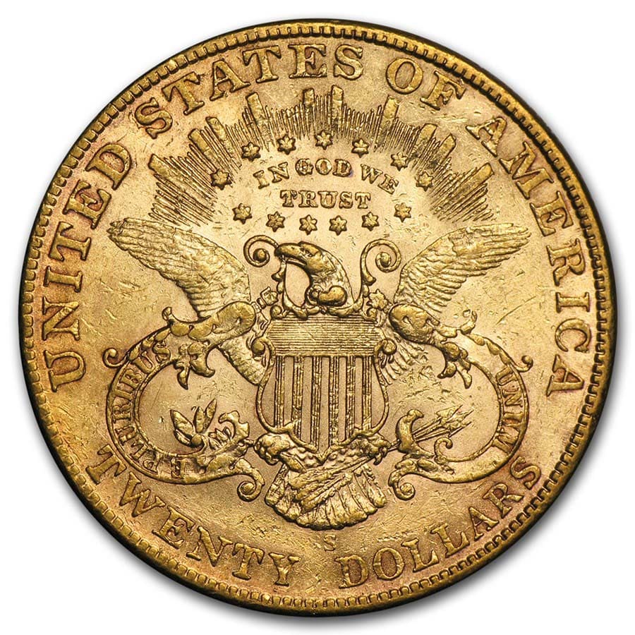 $20 Liberty Gold Double Eagle XF (Random Year)