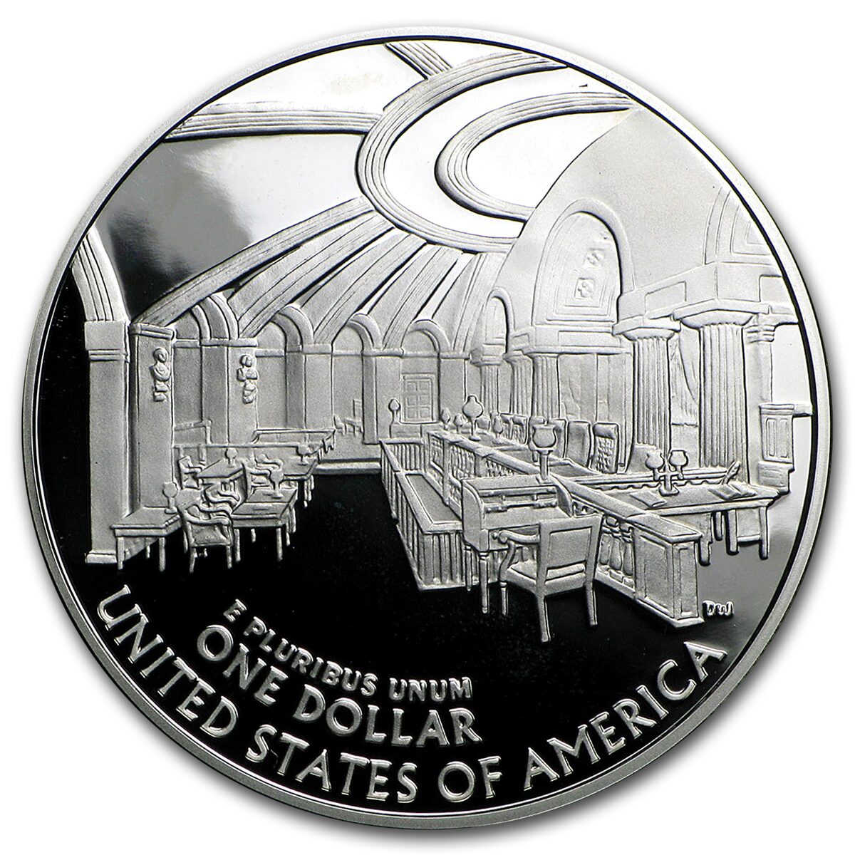 2005-P Chief Justice Marshall $1 Silver Commem Prf (w/Box & COA)