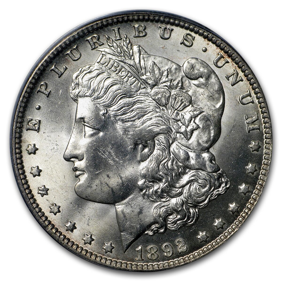 1892-O Morgan Dollar MS-63+ PCGS
