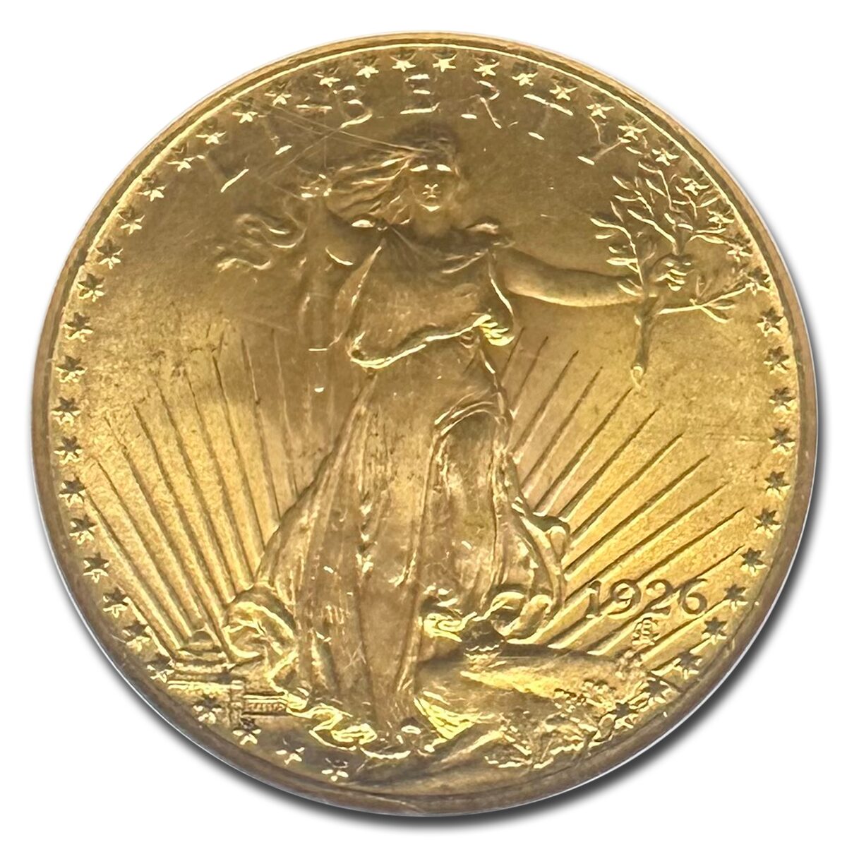1926 $20 St Gaudens Gold Double Eagle MS-66 NGC