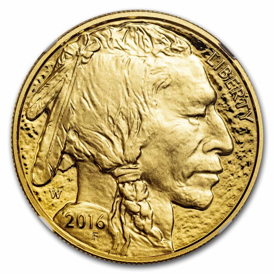 2016-W 1 oz Proof Gold Buffalo PF-70 NGC