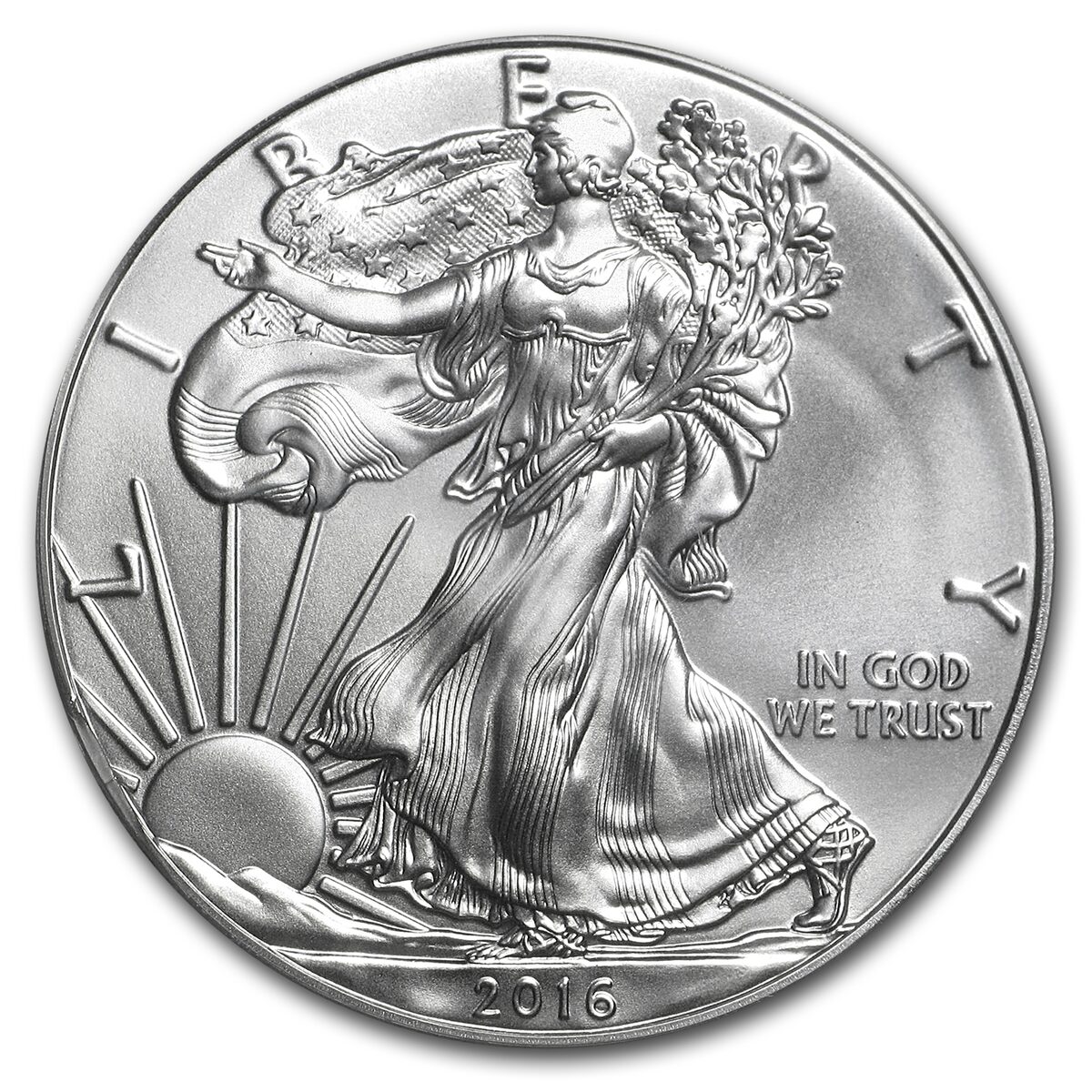 2016 American Silver Eagle MS-70 PCGS