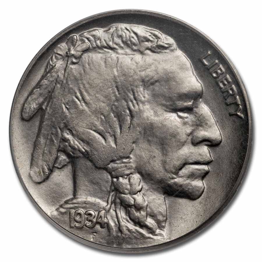 1934 Buffalo Nickel MS-65 PCGS