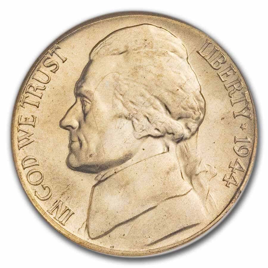 1944-S Jefferson Nickel MS-66 PCGS