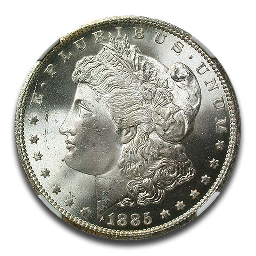1885-CC Morgan Dollar MS-66 NGC