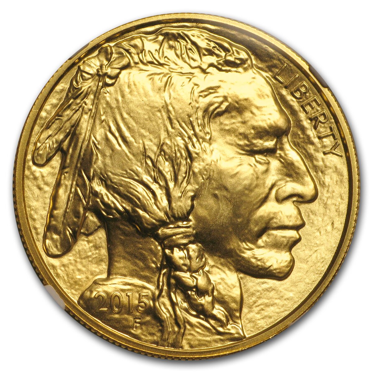2015 1 oz Gold Buffalo MS-70 NGC