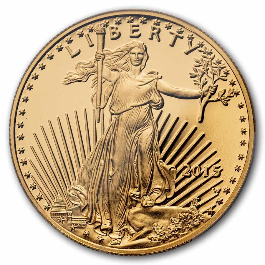 2015-W 1 oz Proof American Gold Eagle PR-70 PCGS