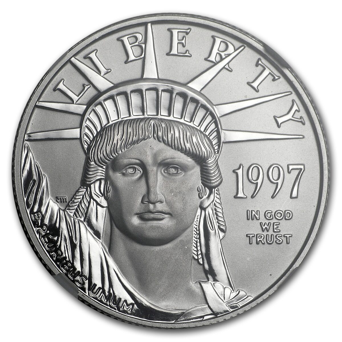 1997 1/2 oz American Platinum Eagle MS-70 NGC