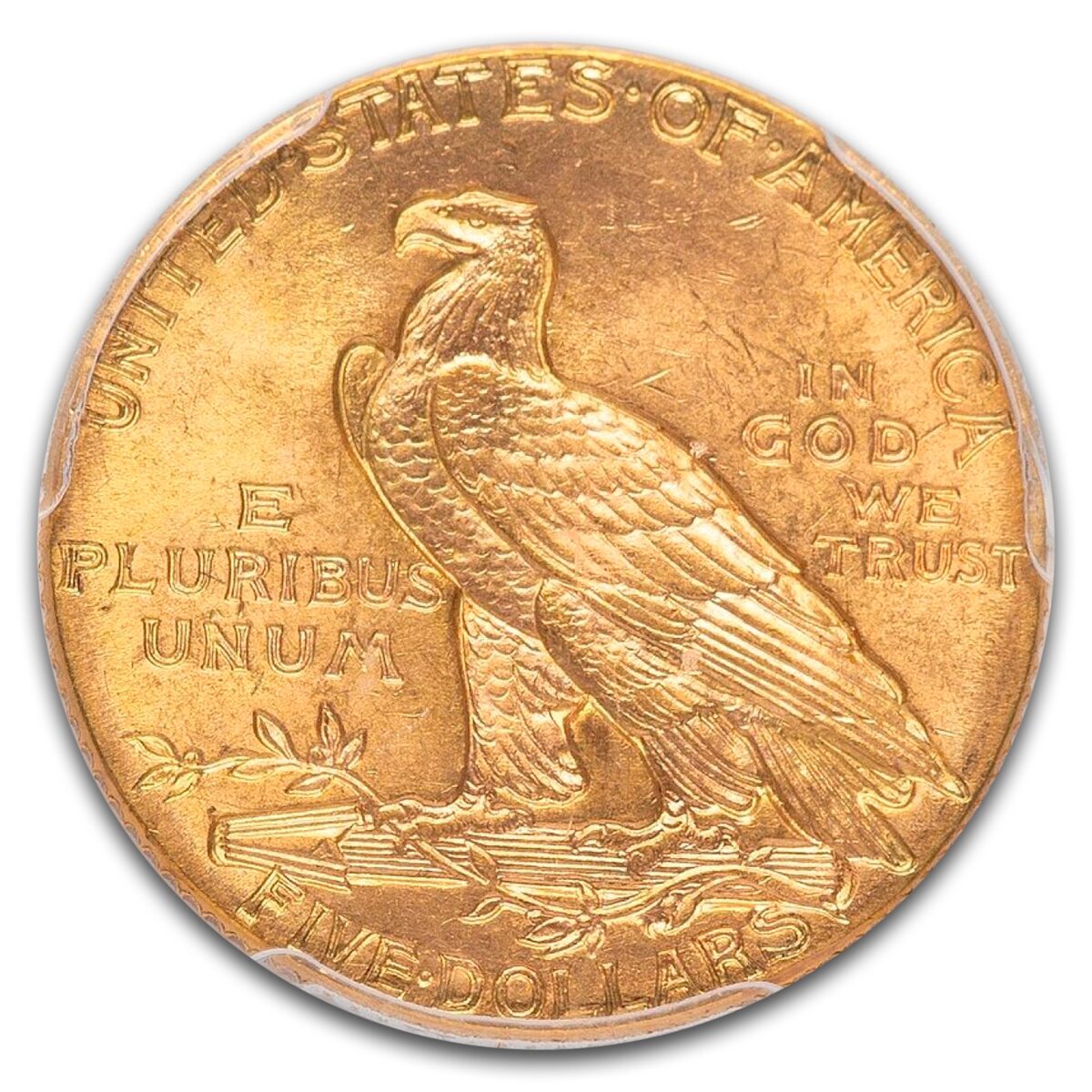 1912 $5 Indian Gold Eagle MS-65 PCGS