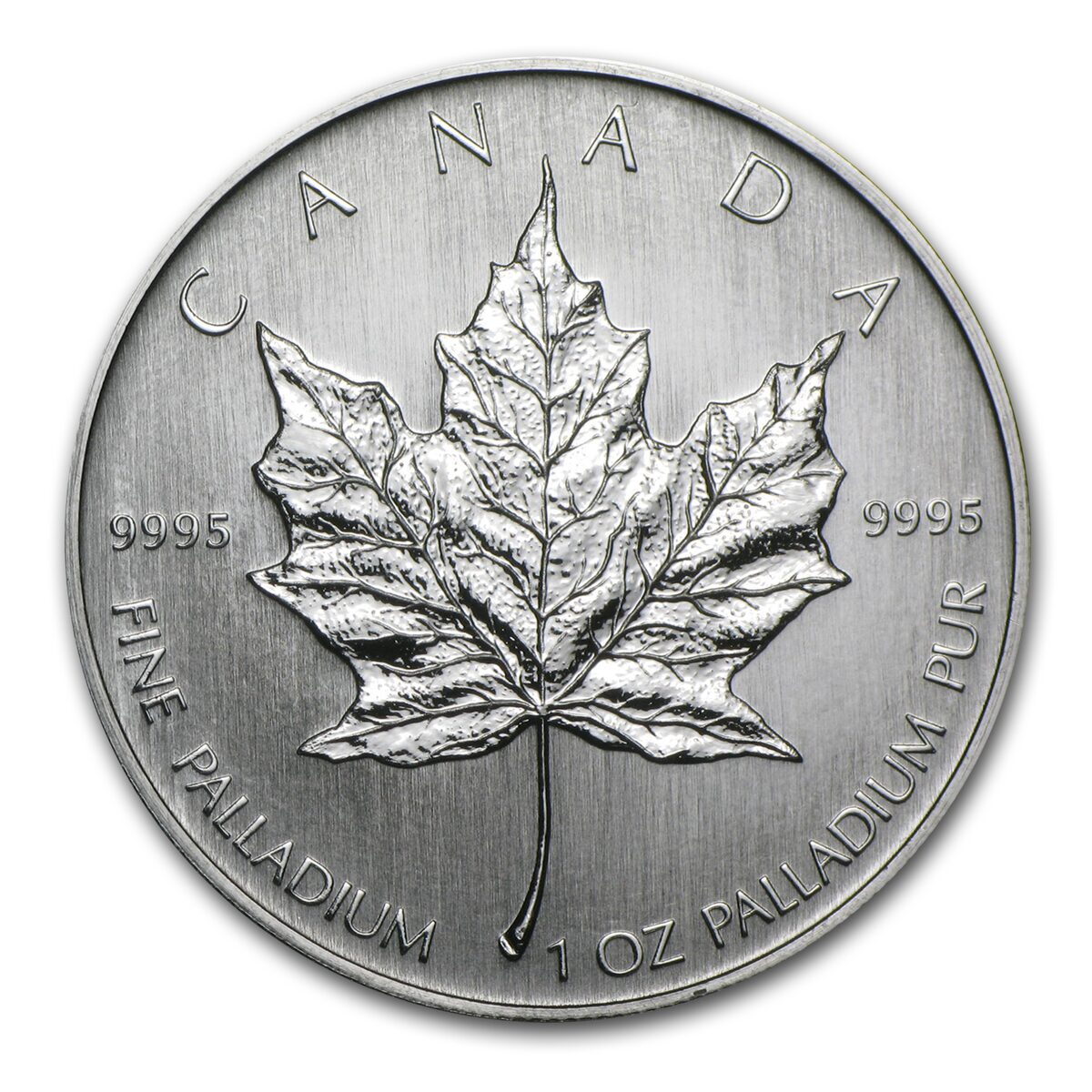 2005 Canada 1 oz Palladium Maple Leaf BU (Inaugural Issue)