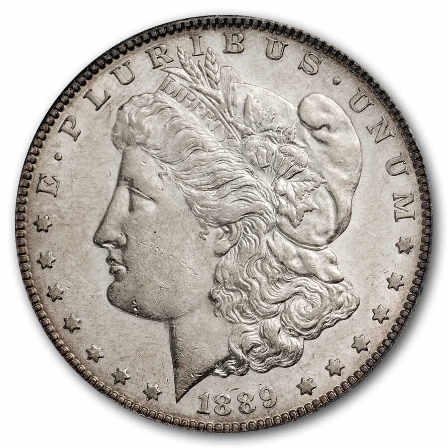 1889-S Morgan Dollar AU-53 PCGS