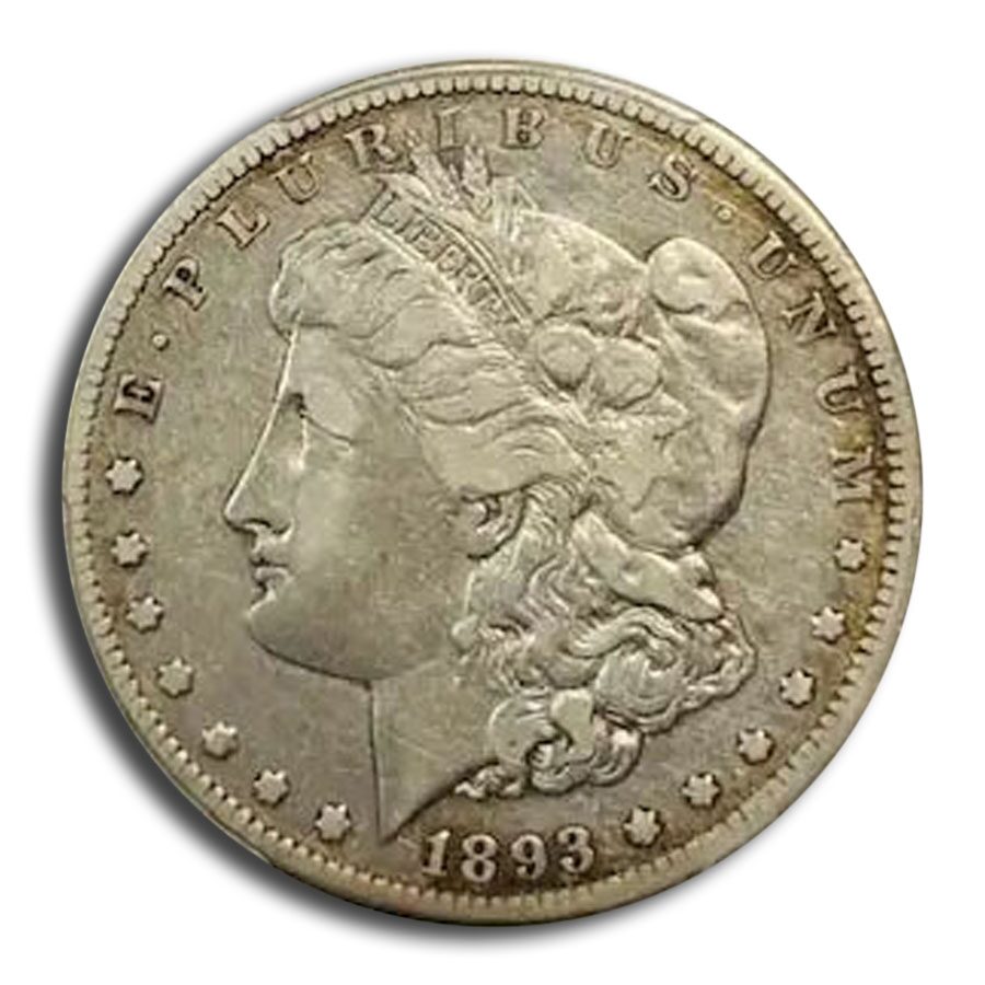 1893-CC Morgan Dollar VF-30 PCGS