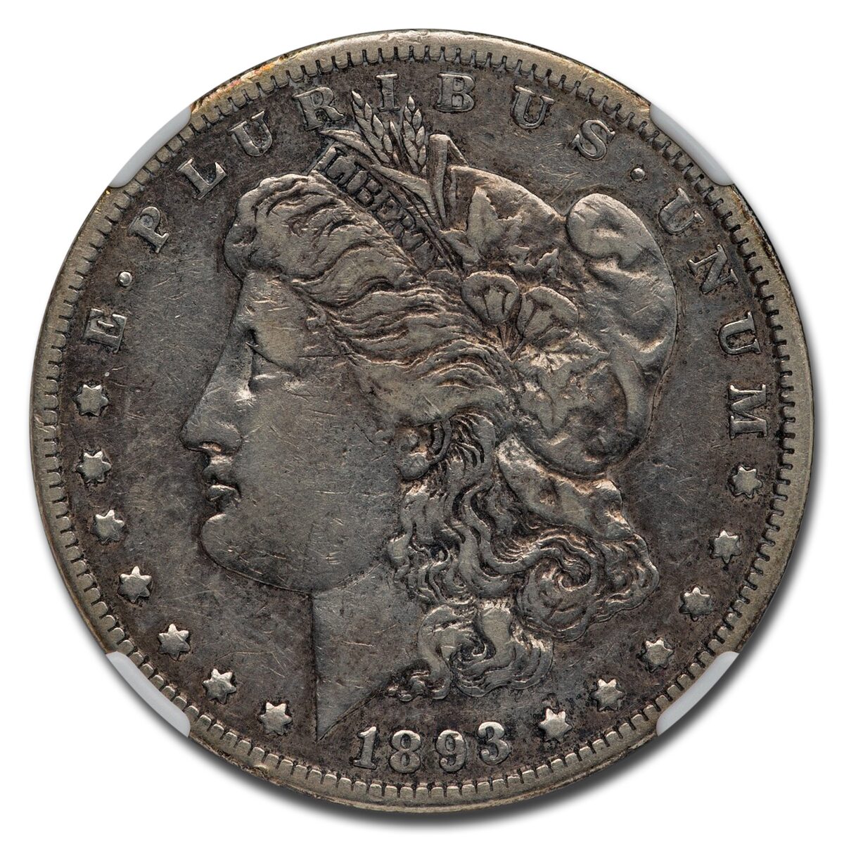 1893-CC Morgan Dollar VF-30 NGC