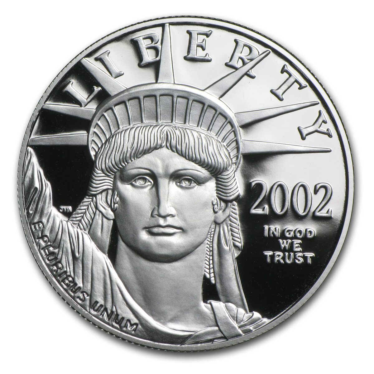 2002-W 1 oz Proof American Platinum Eagle (w/Box & COA)