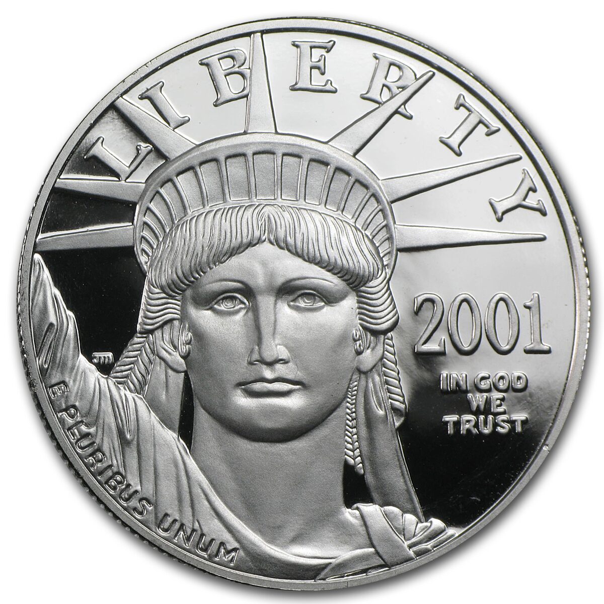 2001-W 1 oz Proof American Platinum Eagle (w/Box & COA)