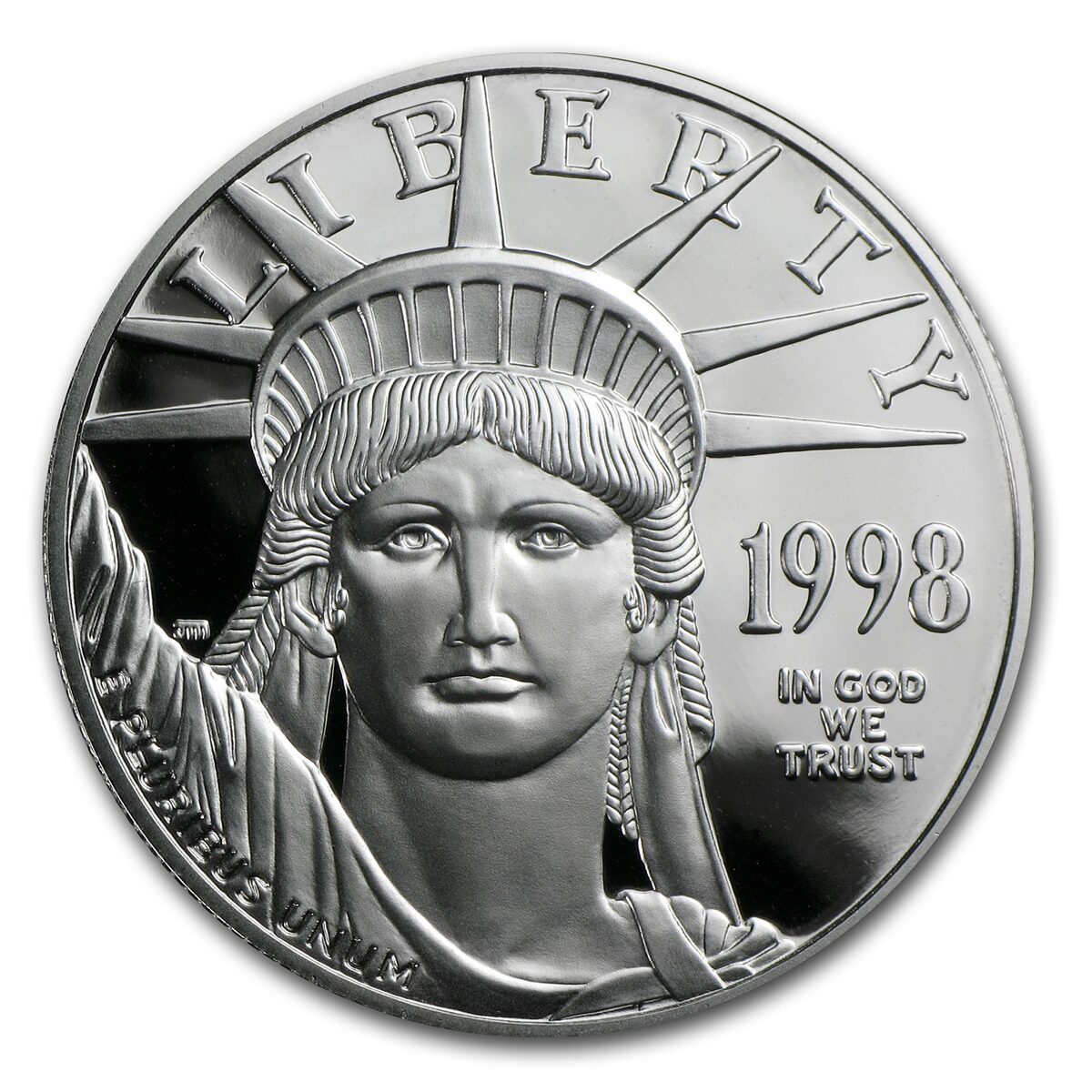 1998-W 1 oz Proof American Platinum Eagle (w/Box & COA)