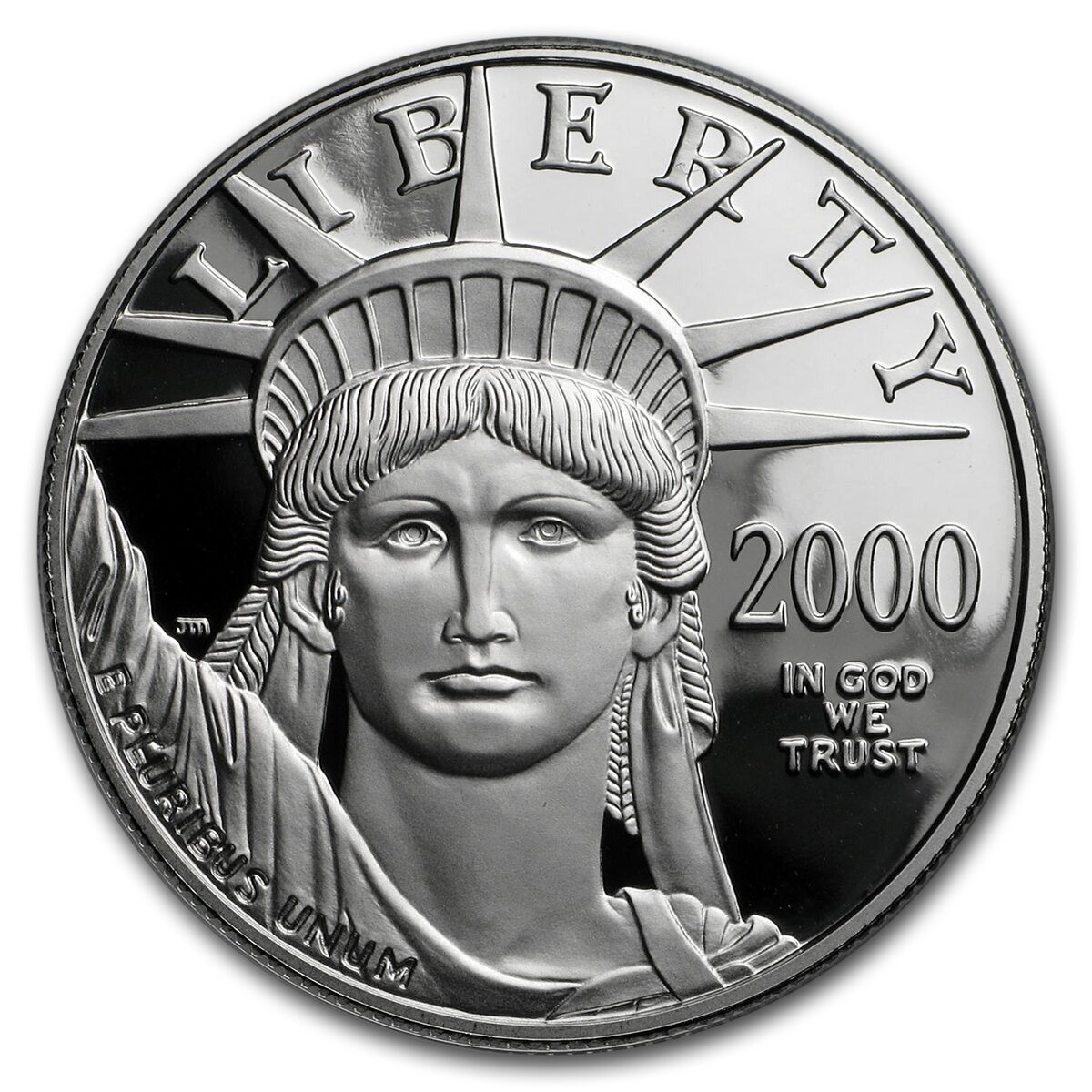 2000-W 1 oz Proof American Platinum Eagle (w/Box & COA)