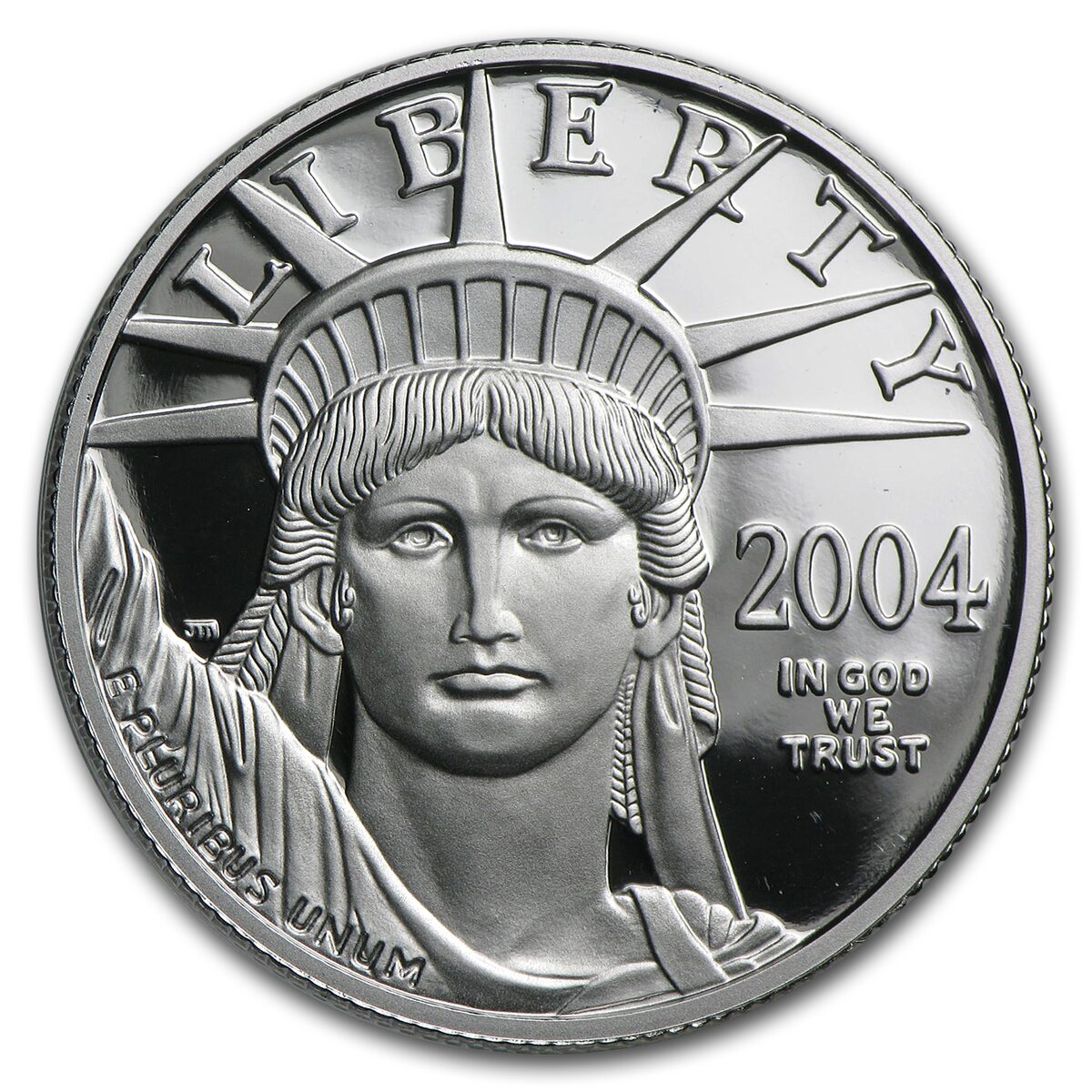 2004-W 1/2 oz Proof American Platinum Eagle (w/Box & COA)