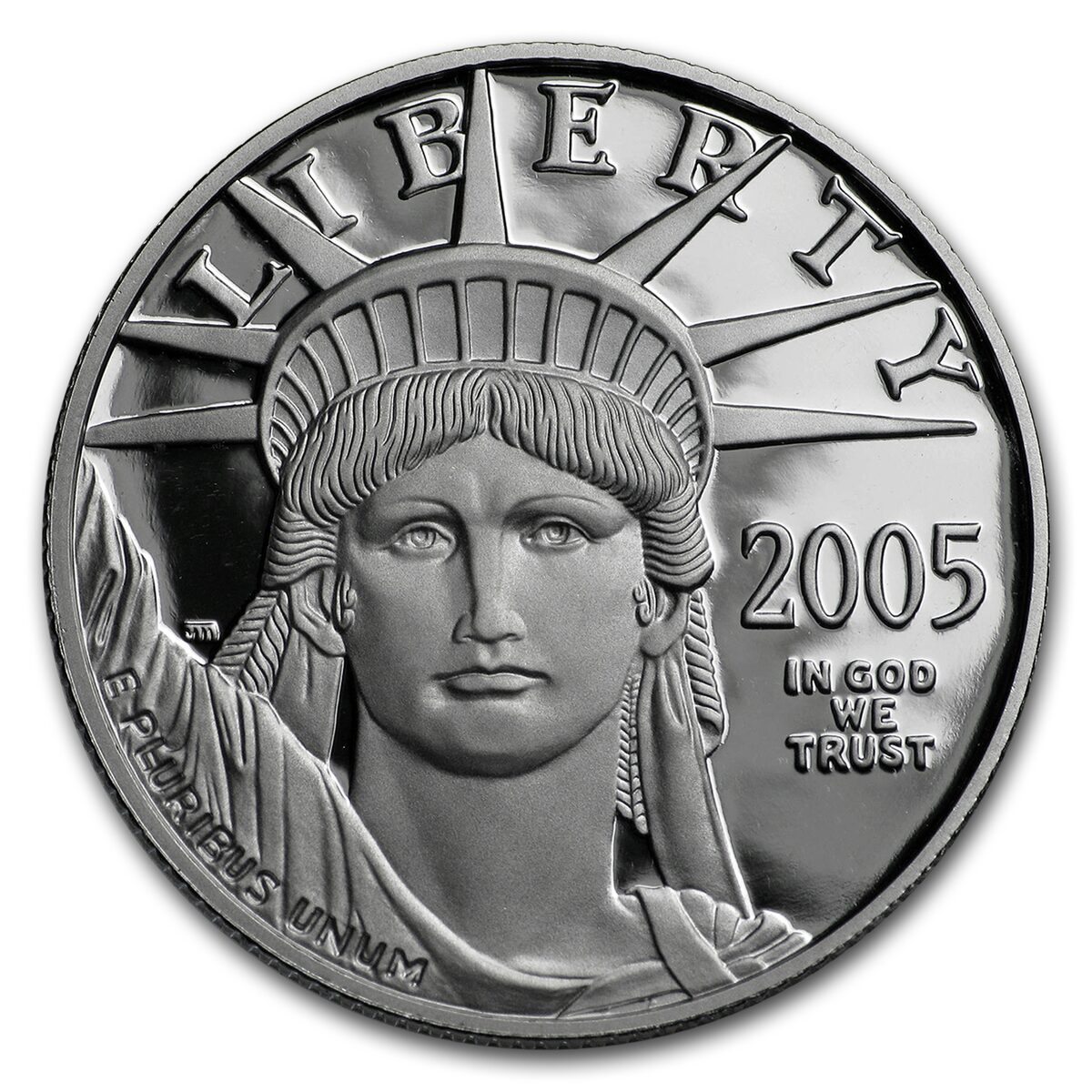 2005-W 1/2 oz Proof American Platinum Eagle (w/Box & COA)