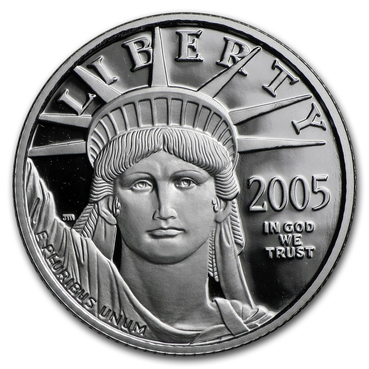 2005-W 1/4 oz Proof American Platinum Eagle (w/Box & COA)