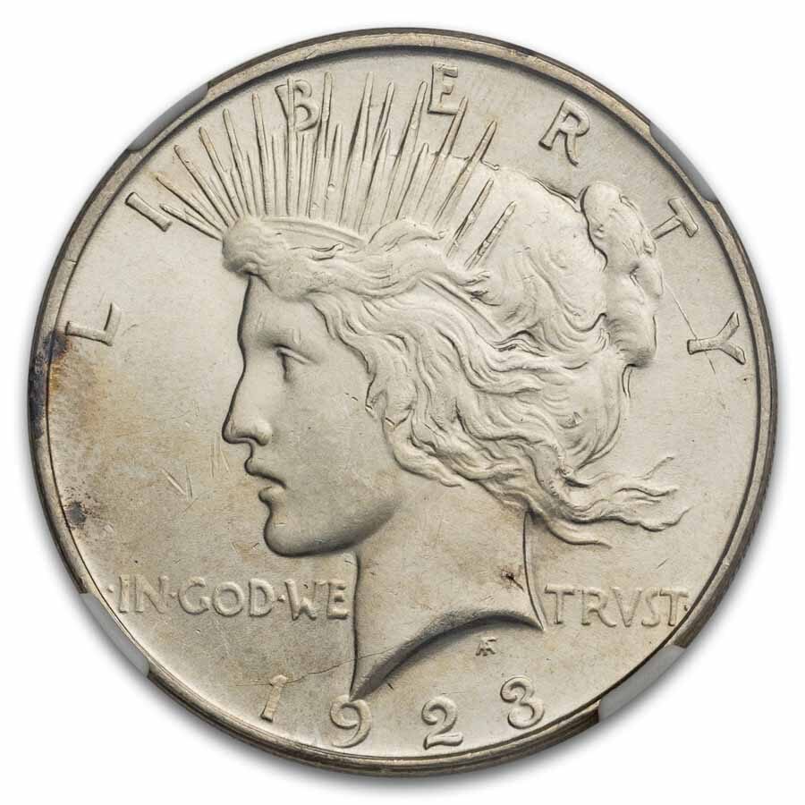 1923-D Peace Dollar MS-63 NGC