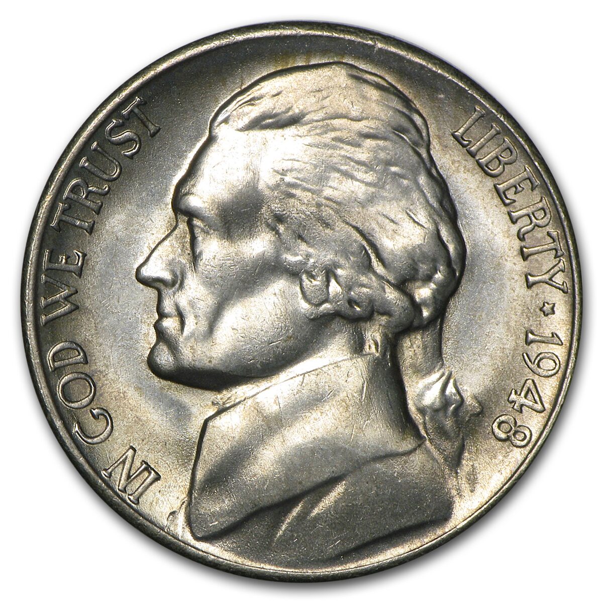 1948-S Jefferson Nickel BU