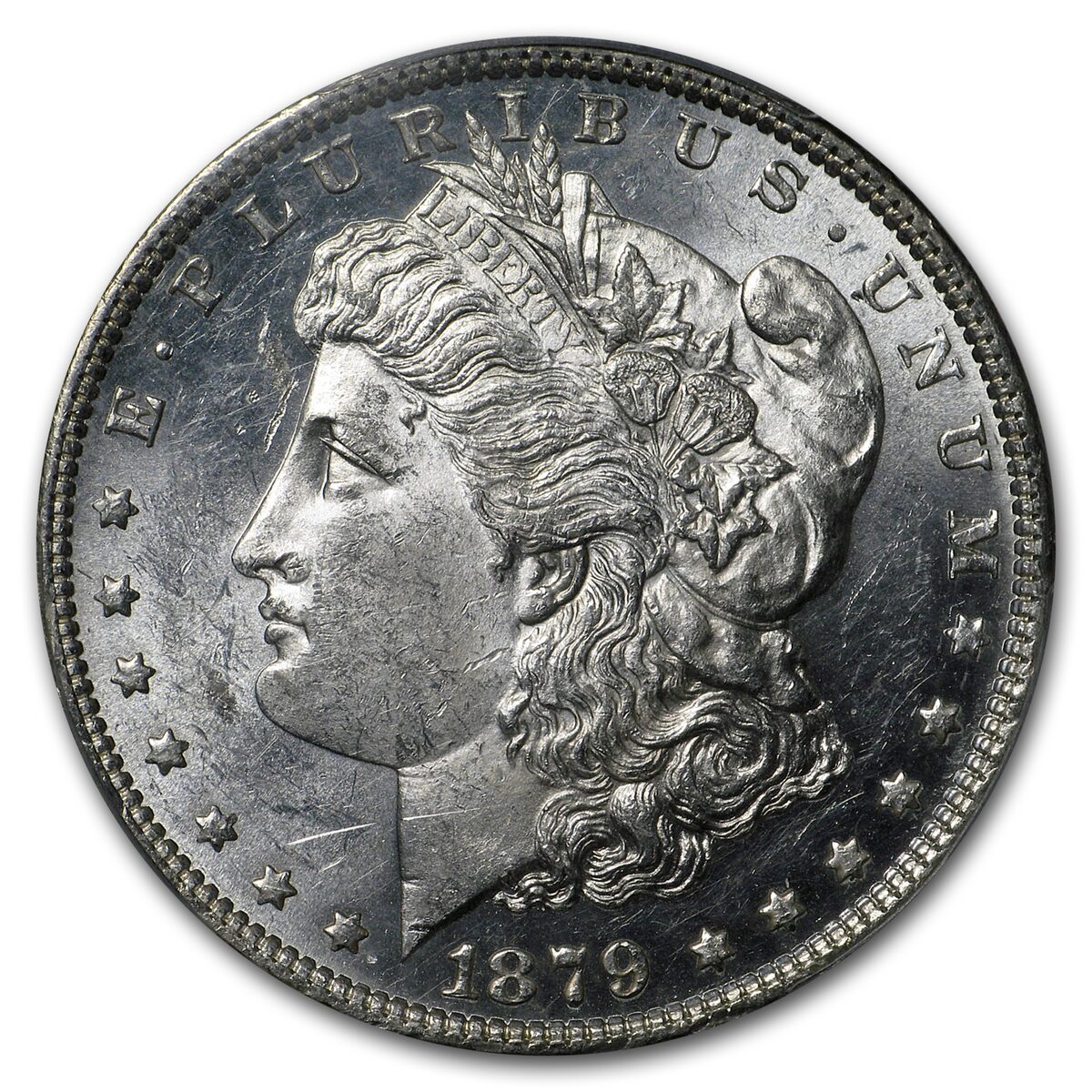 1879 Morgan Dollar MS-62 PCGS
