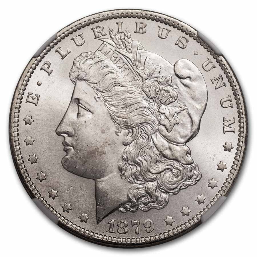 1879-O Morgan Dollar MS-63 NGC