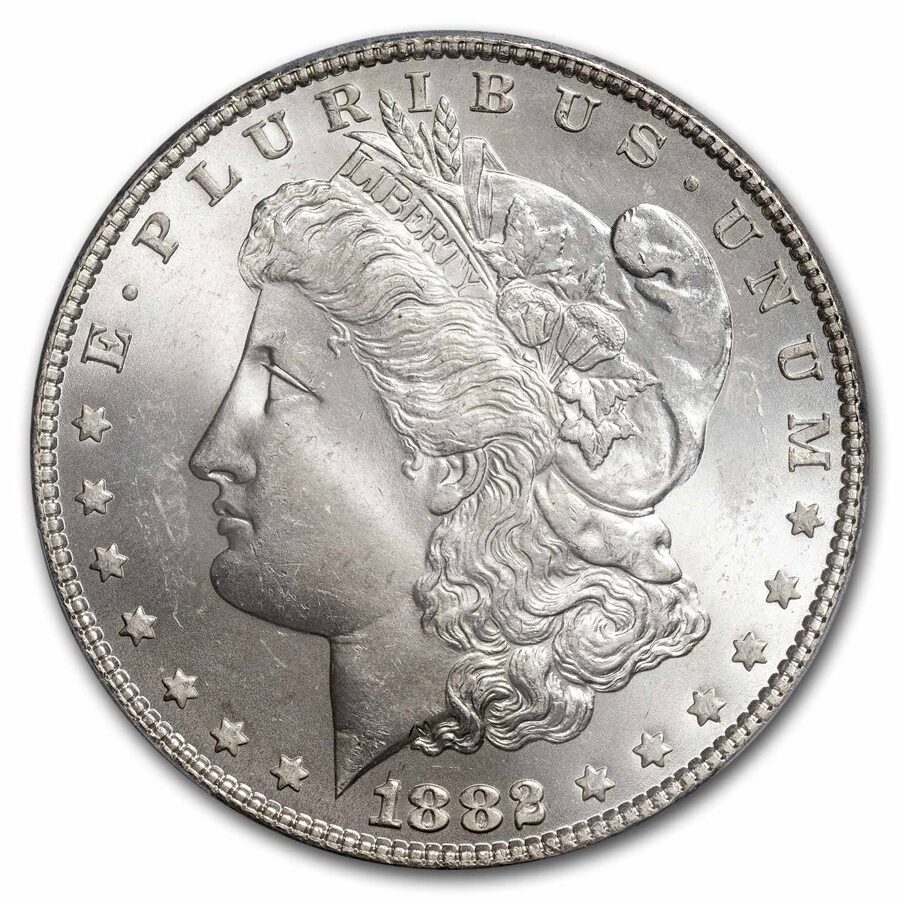 1882 Morgan Dollar MS-65 PCGS
