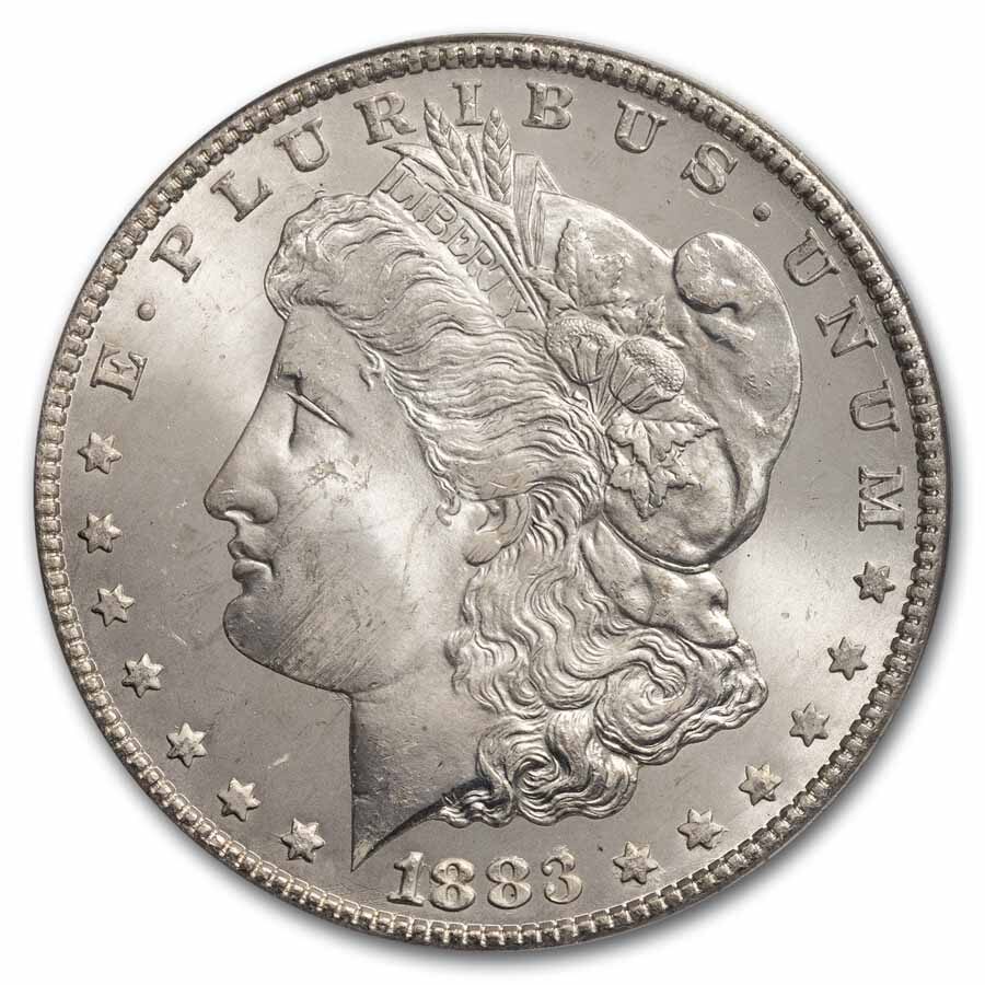1883-CC Morgan Dollar MS-66 PCGS