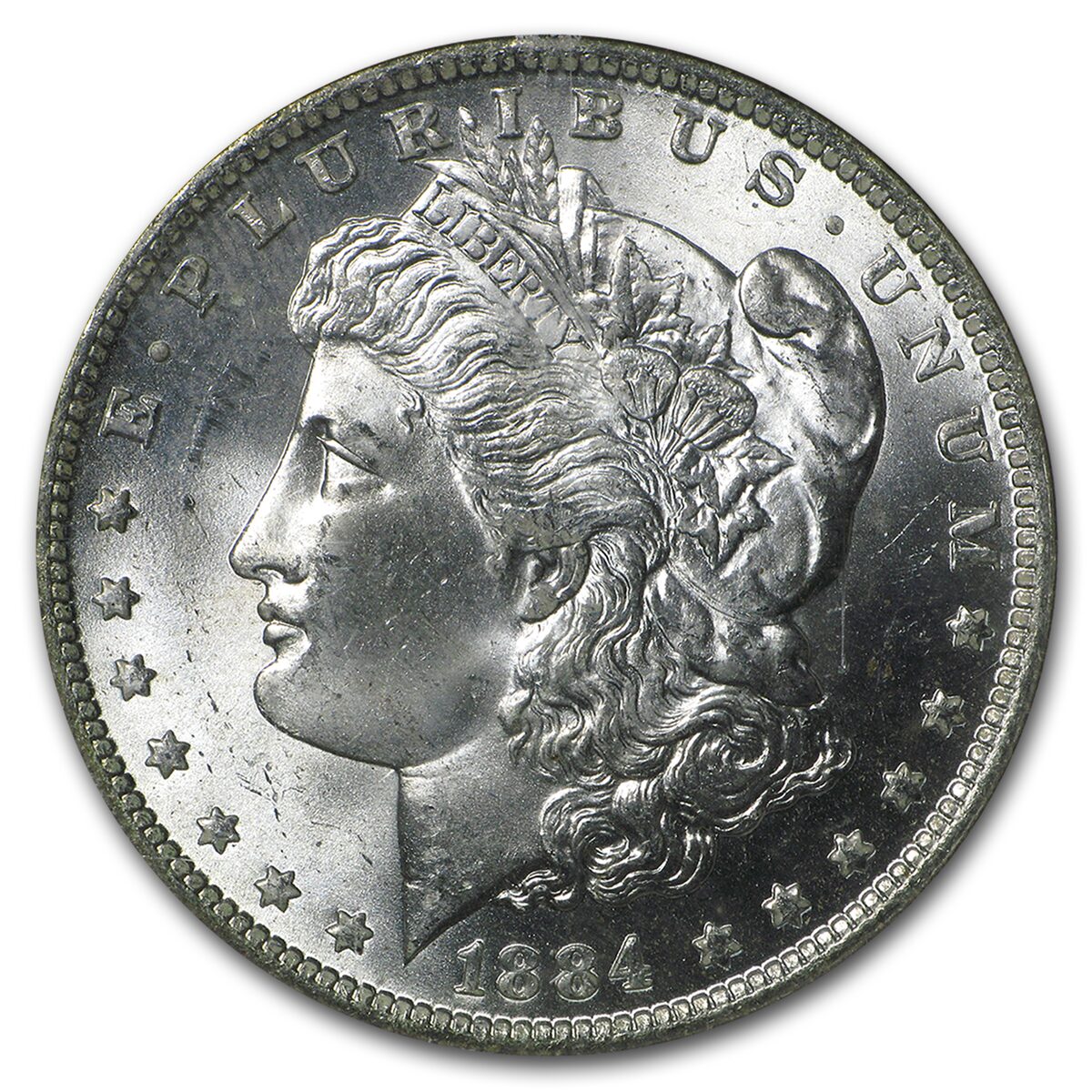 1884-O Morgan Dollar MS-65 NGC