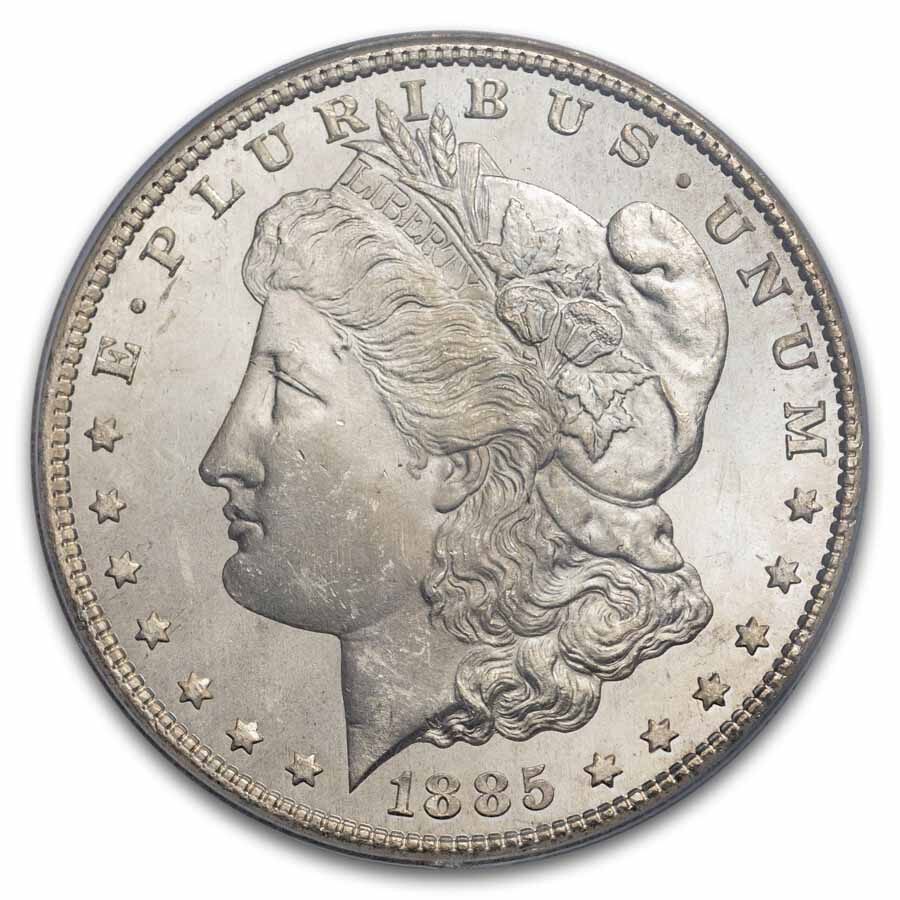 1885-CC Morgan Dollar MS-65 PCGS