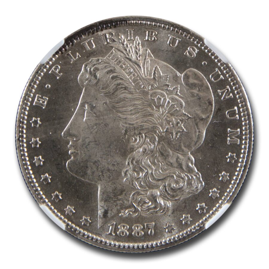 1887-S Morgan Dollar MS-63 NGC (Green Label)