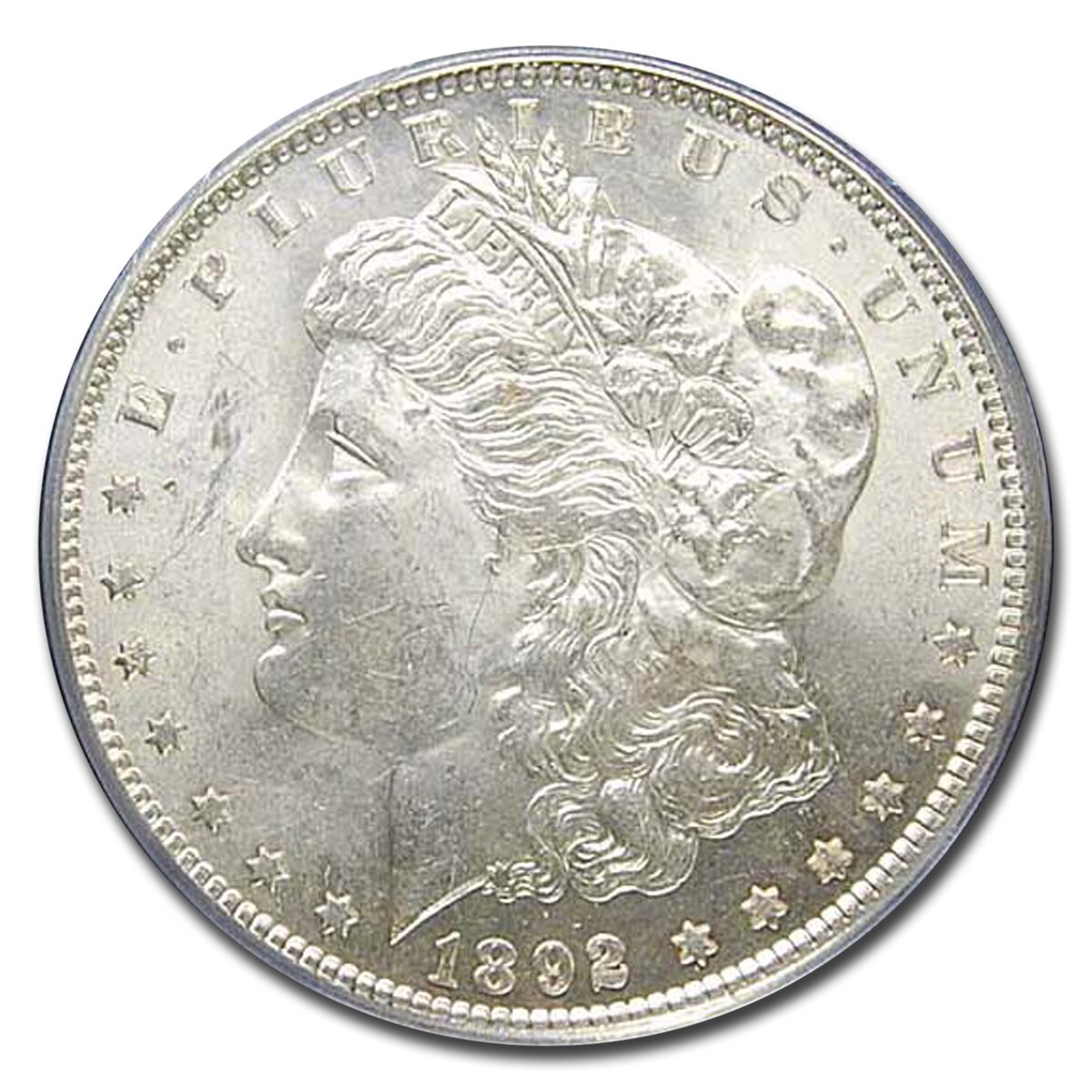 1892 Morgan Dollar MS-62 PCGS