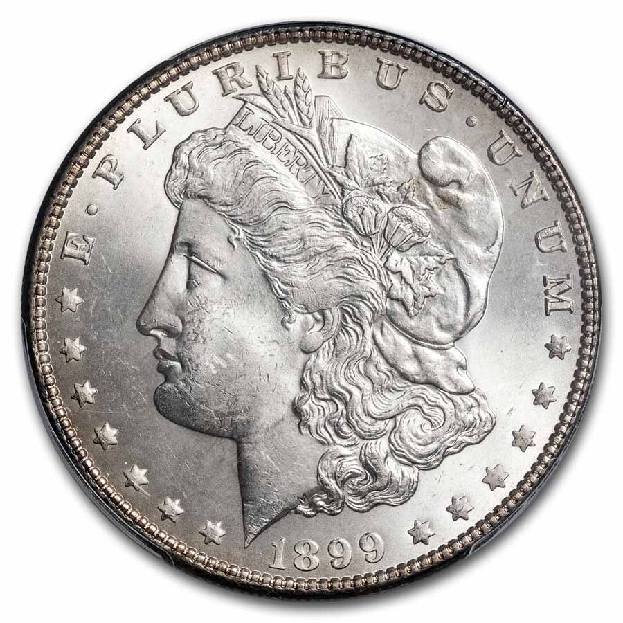 1899 Morgan Dollar MS-65 PCGS