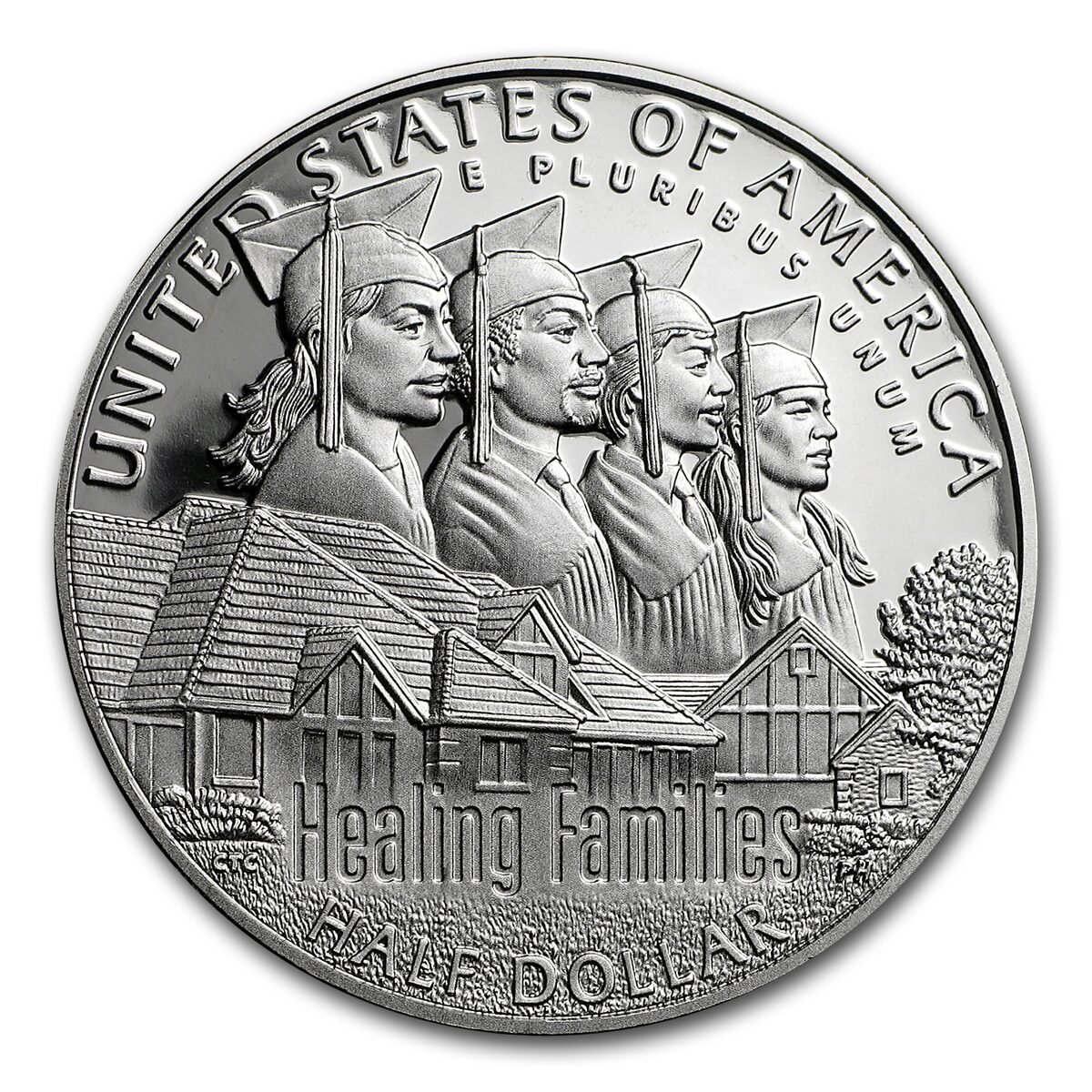 2017-S Boys Town Clad 1/2 Dollar Proof (Box & COA)