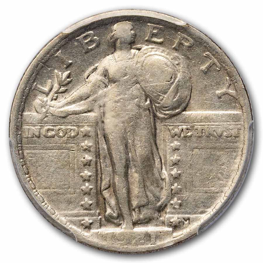 1921 Standing Liberty Quarter VF-30 PCGS