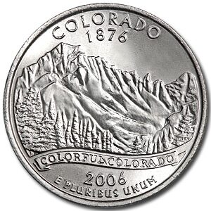 2006-D Colorado State Quarter BU