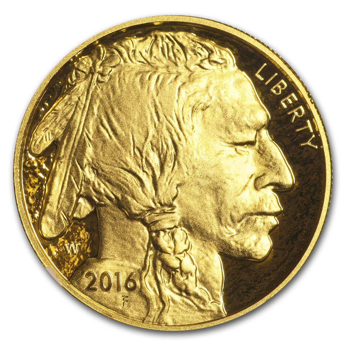 2016-W 1 oz Proof Gold Buffalo PF-70 NGC (FDI)