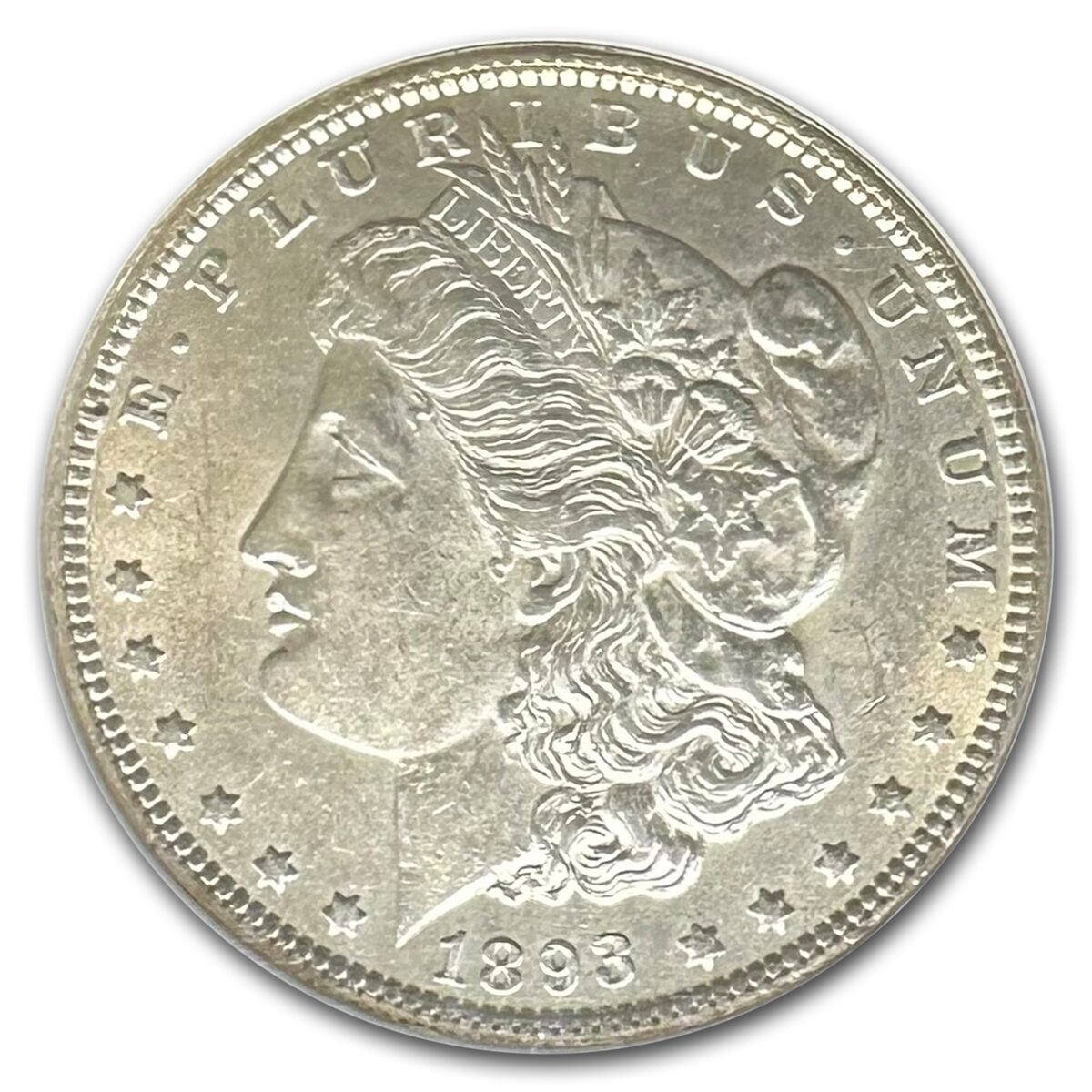 1893 Morgan Dollar AU-58 NGC