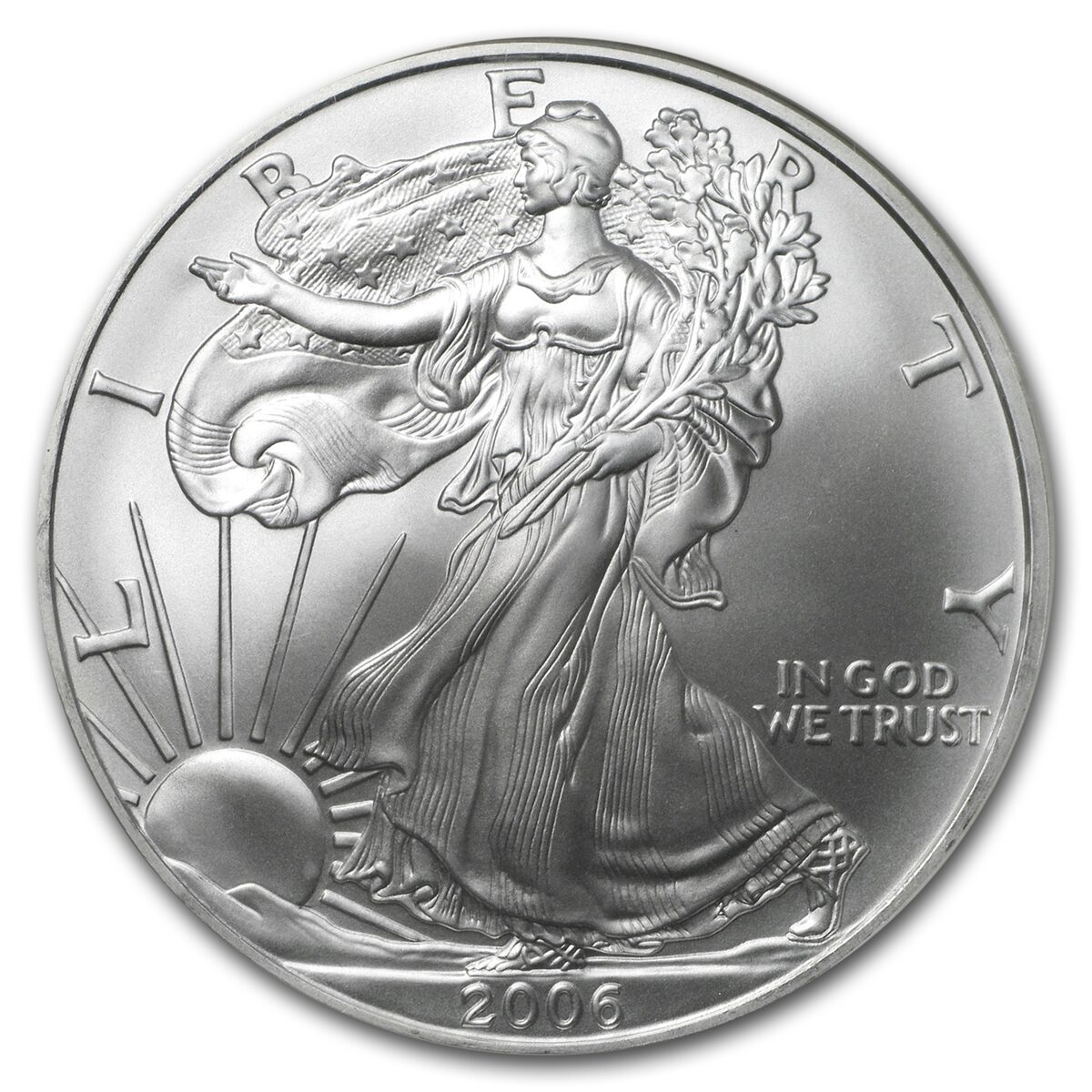 2006 American Silver Eagle MS-70 NGC
