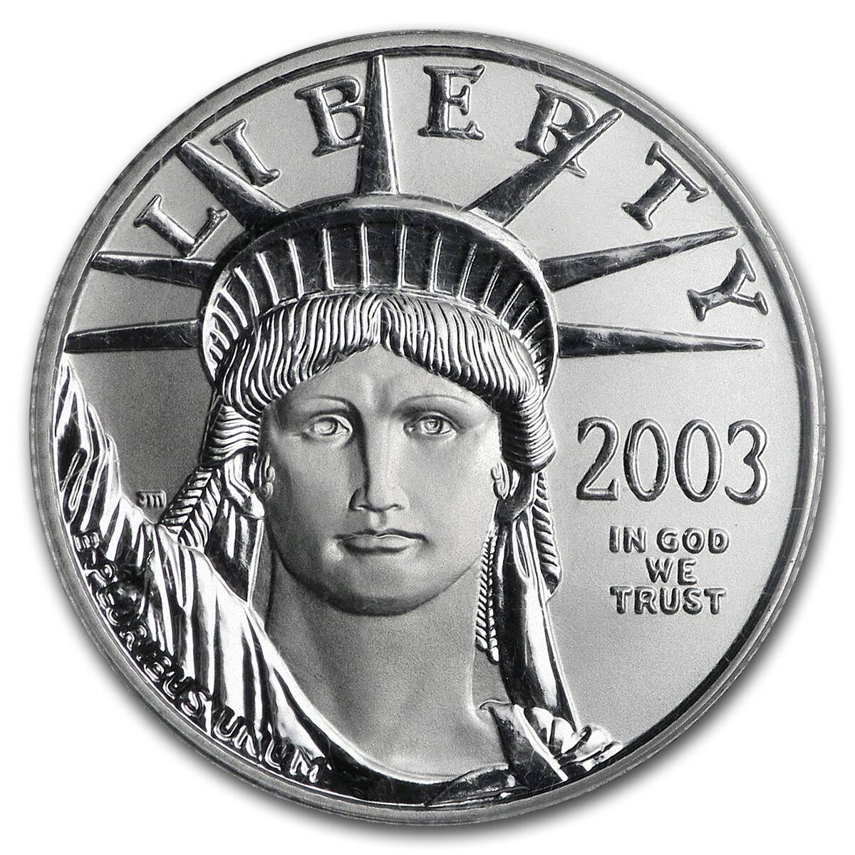 2003 1/4 oz American Platinum Eagle MS-70 PCGS
