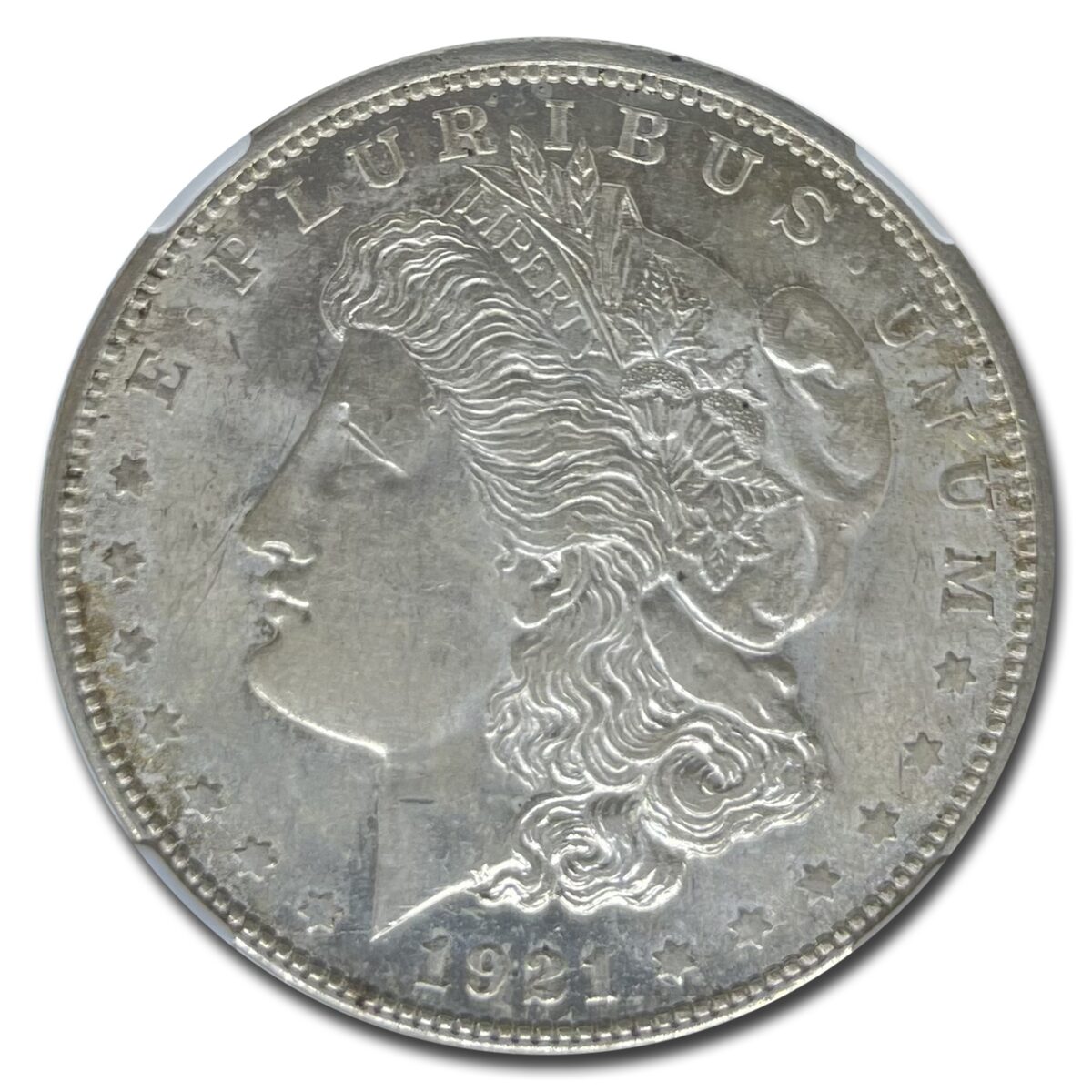 1921-D Morgan Dollar MS-63 NGC