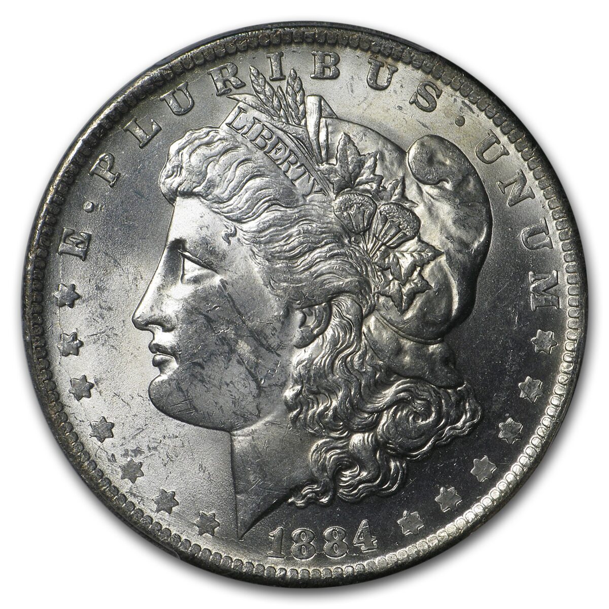1884-O Morgan Dollar MS-62 PCGS