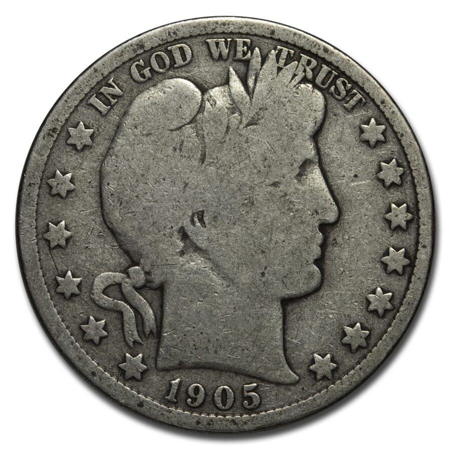 1905 Barber Half Dollar Good